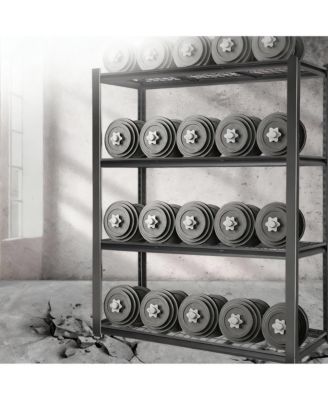 4-Tier Adjustable Steel Shelving