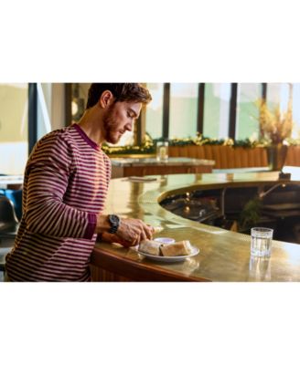 Men's Eco-Drive Sport Casual Brycen Black Stainless Steel Bracelet Watch, 42mm