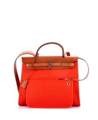 31 Herbag Zip Leather and Toile