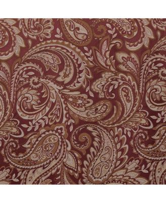 2-Pack Faux Silk Jacquard Window Curtains.