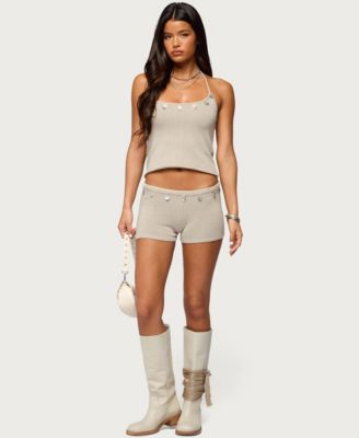 Women's Nicca Iridescent Knit Shorts