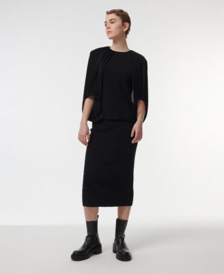 Women's Double-Hoop Knitted Top