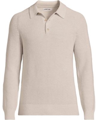 Men's Long Sleeve Drifter Polo Sweater
