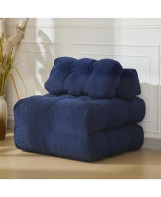 Folding Sofa Bed,Convertible Sleeper Chair with Pillows & Back Support,Portable Fold Out Chair Bed Boneless Couch,Sofa Lounge for Living Room