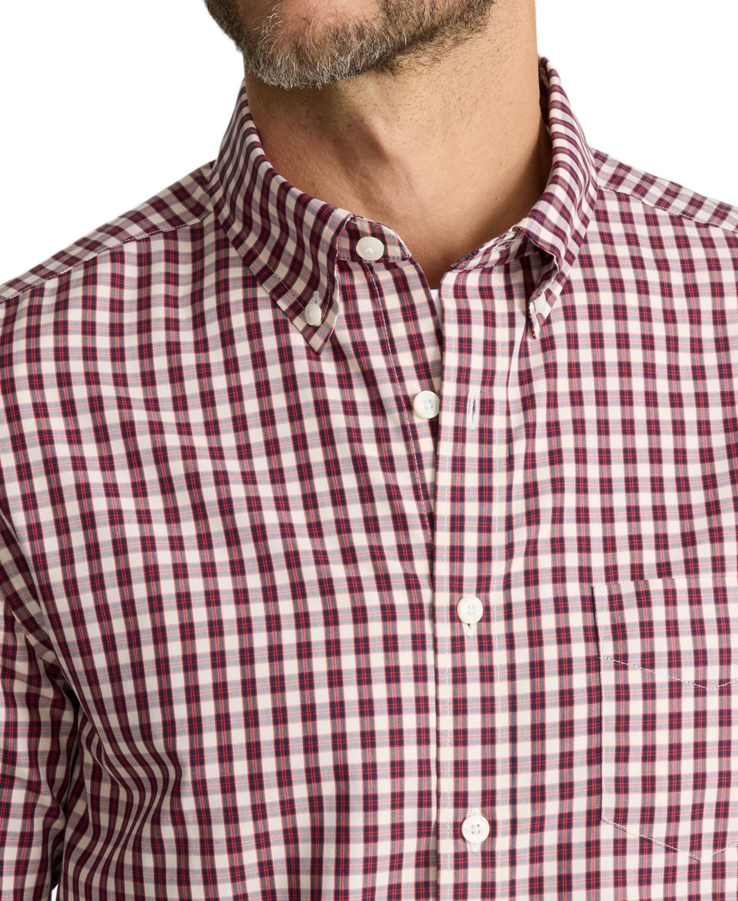 Men's Slim Fit Wrinkle-Free Marchand Button Up Shirt