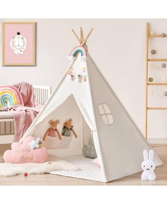 Teepee Tent for Kids with Mat – Indoor Play Tent with Mat