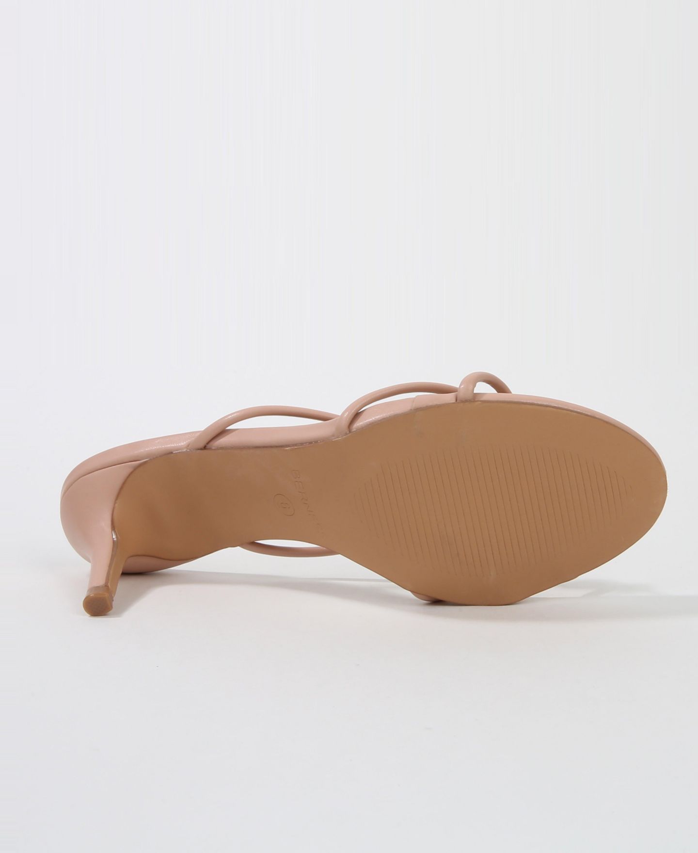 Женские сандалии BERNESS Fifi Strappy Kitten Heel, цвет: Бежевый — фото 5