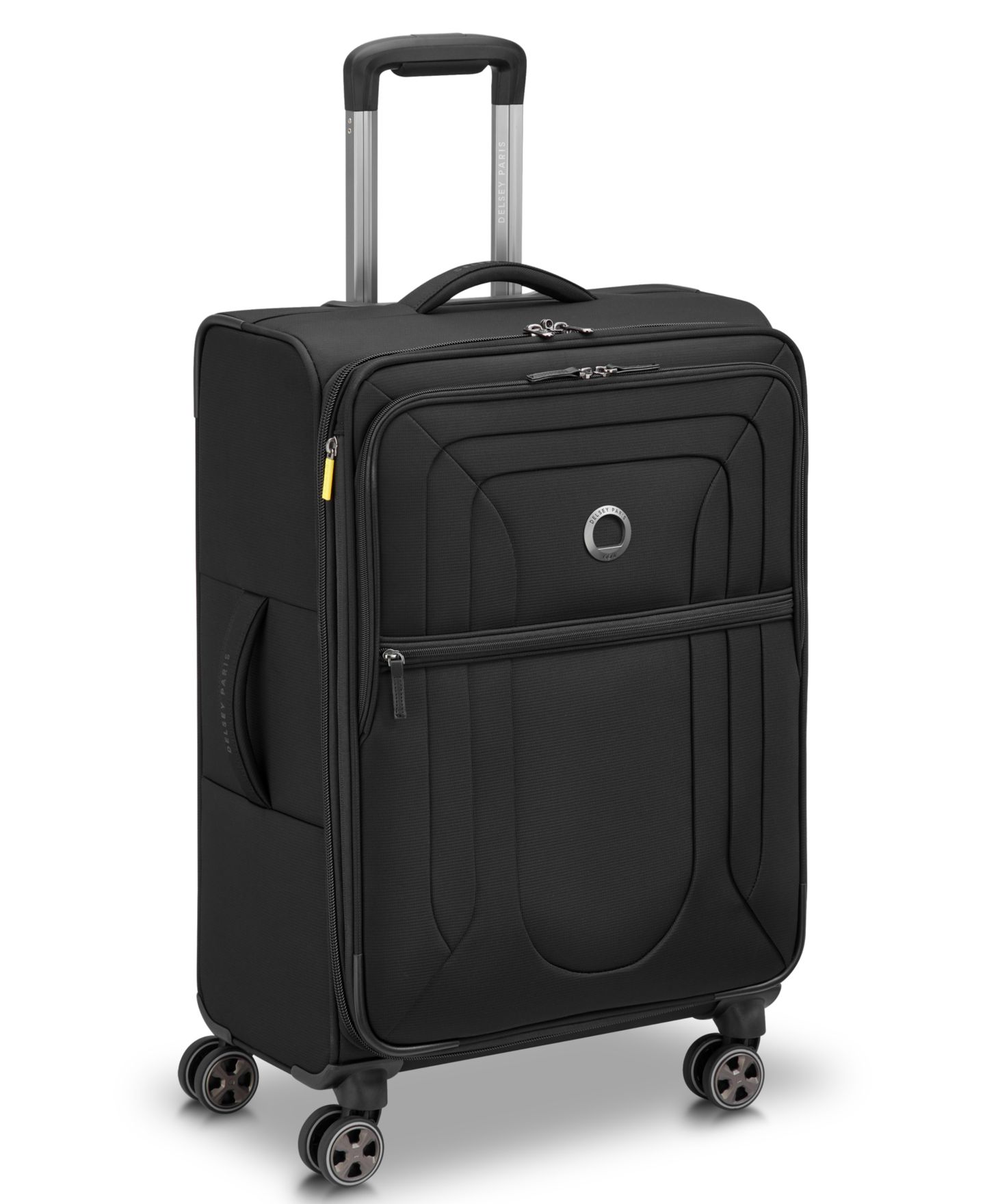 Чемодан Delsey Paris Shadow DLX Medium Check-In Spinner, цвет: Чёрный — фото 1
