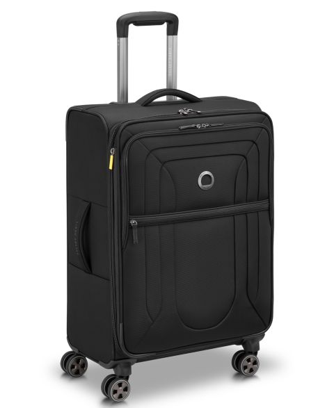 Чемодан Delsey Paris Shadow DLX Medium Check-In Spinner, цвет: Чёрный