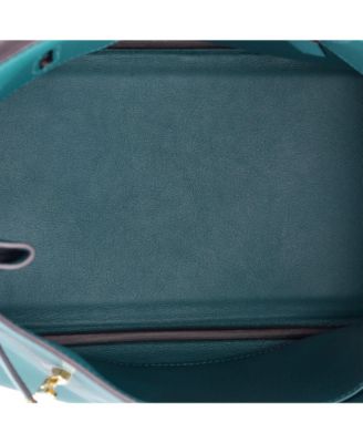 Birkin 25 Handbag Green Swift with Gold Hardware