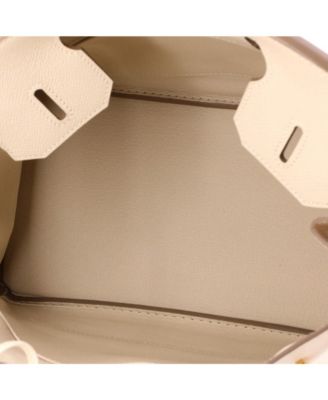 Birkin 30 Handbag Light Epsom with Gold Hardware