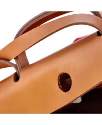 31 Herbag Zip Leather and Toile