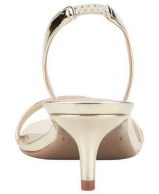 Women's Salla Slingback Kitten Heel Dress Sandals