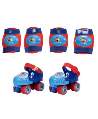 Jr. Roller Kids Roller Skate with Pad Set