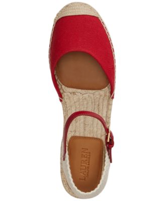 Women's Robby Canvas Espadrille  Ankle Strap Flats