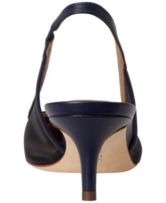 Women's Lolah Mesh and Nappa Slingback Pumps