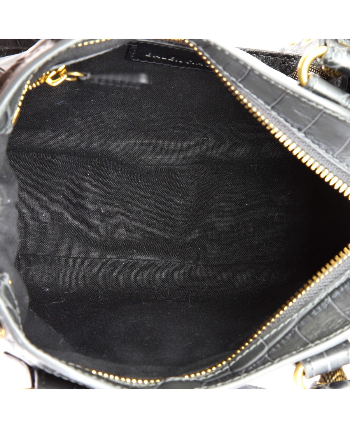 Pre-Owned Balenciaga Small Le Cagole Giant Studs Tote Embossed Leather