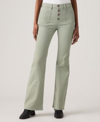 Women's 726 Patch Pocket High-Rise Slim-Fit Flare Jeans