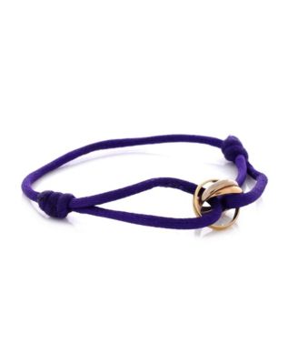 Trinity On Cord Bracelet