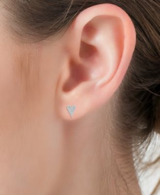 Diamond Earrings (1/4 ct. t.w.) in 10k White Gold