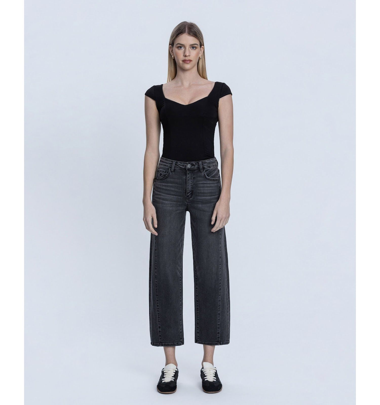 Women's Super High Rise Mild Barrel Jeans