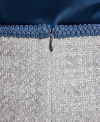 Women's Denim Braid Knee Length Skirt