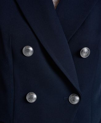 Women's Double Breasted Long-Sleeve Jacket