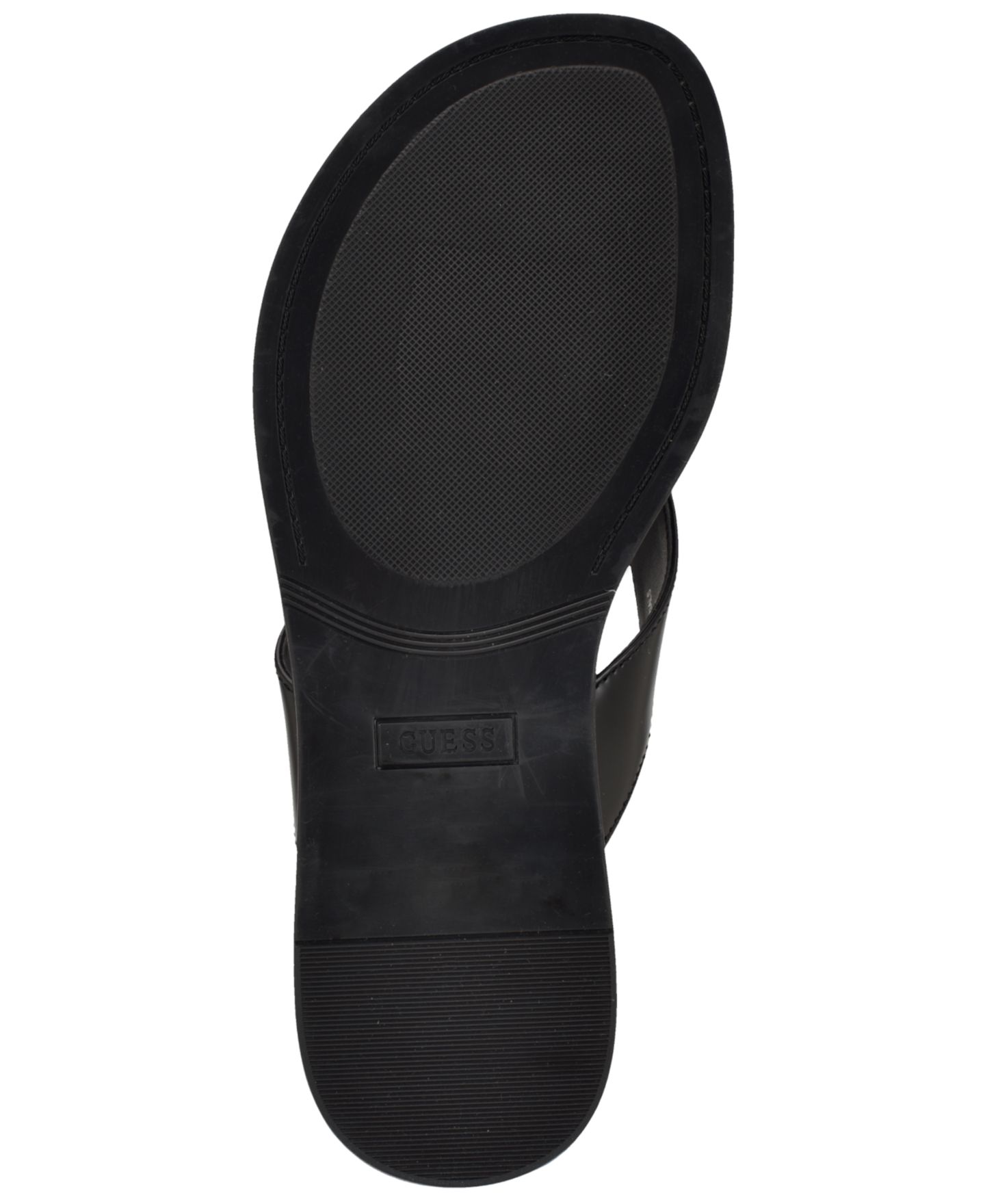 Женские сандалии GUESS Lexing Ornamented Thong Slip-On, цвет: Чёрный — фото 5