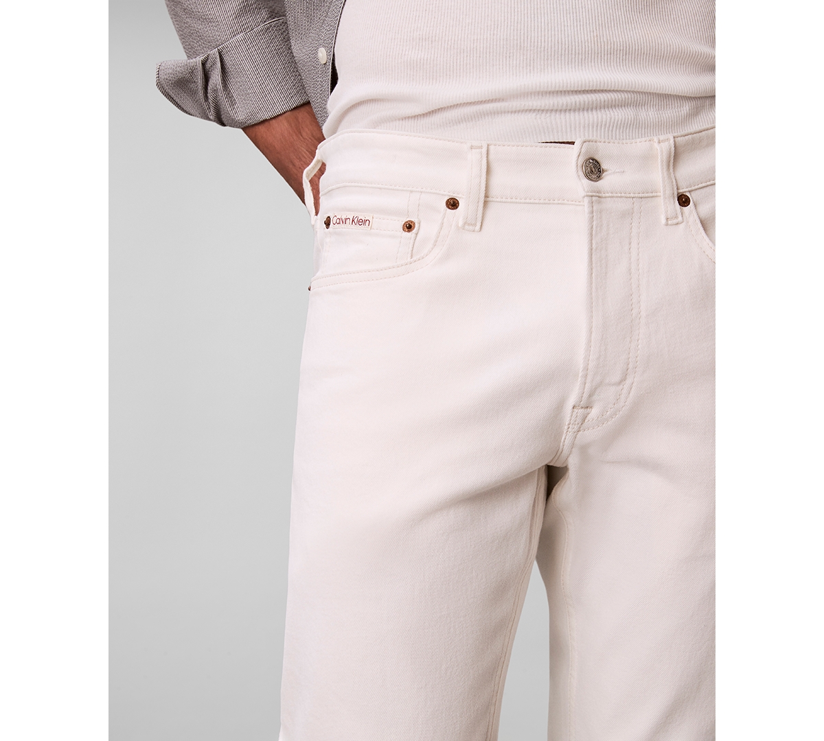 Calvin Klein Men's Slim-Fit Stretch Denim Jeans