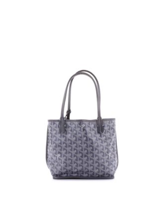 Mini Anjou Reversible Tote Coated Canvas