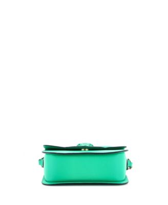 Small La Medusa Flap Shoulder Bag Leather