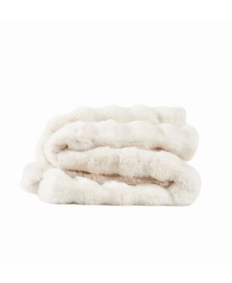 Bubble Rabbit Faux Fur Throw, 50" x 70"