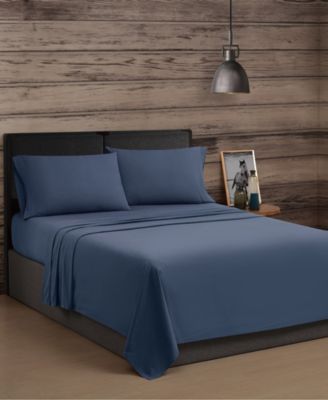 Vintage Washed 140-Thread Count Cotton 4-Pc. Sheet Set, Full