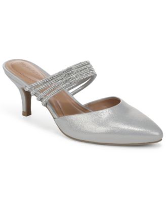 Women's Gennesis Eve Metallic Mule Pumps