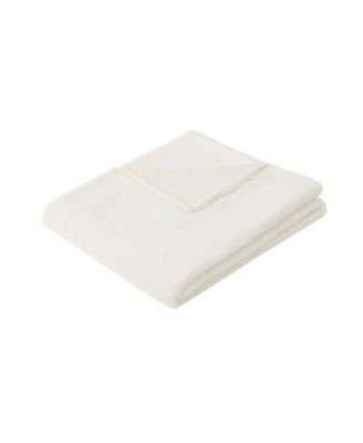 Soft Faux Fur Throw in Gift Box, 60" x 70"