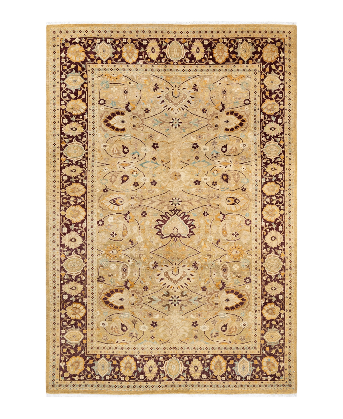 Adorn Hand Woven Rugs Mogul M1091 6' 1" x 9' 2" Area Rug