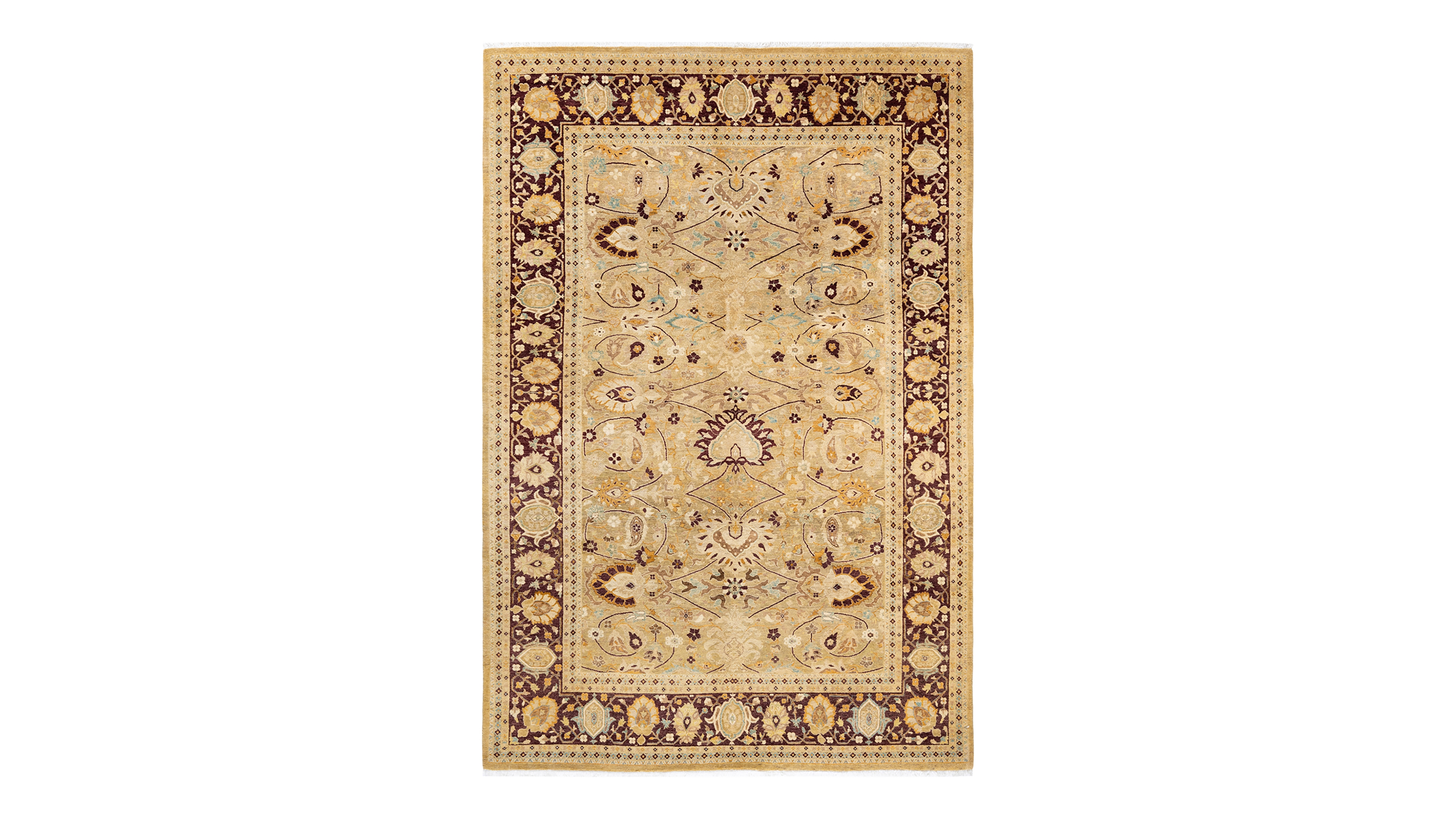 Adorn Hand Woven Rugs Mogul M1091 6' 1" x 9' 2" Area Rug