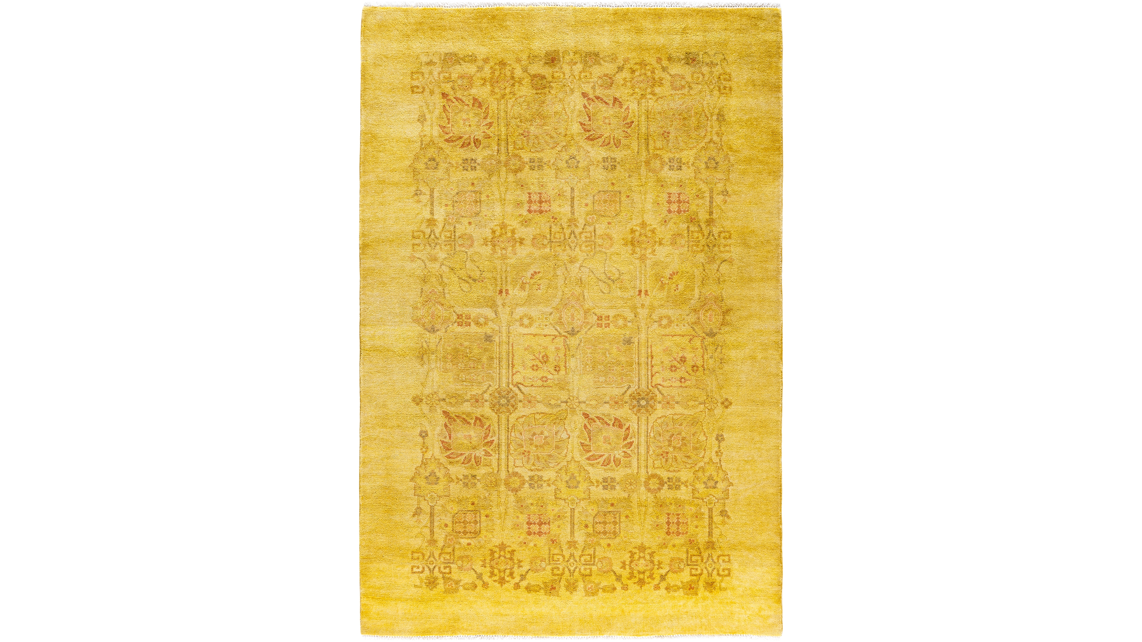 Adorn Hand Woven Rugs Fine Vibrance M1387 4' 1" x 6' 2" Area Rug