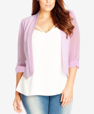 macy's plus size shrugs