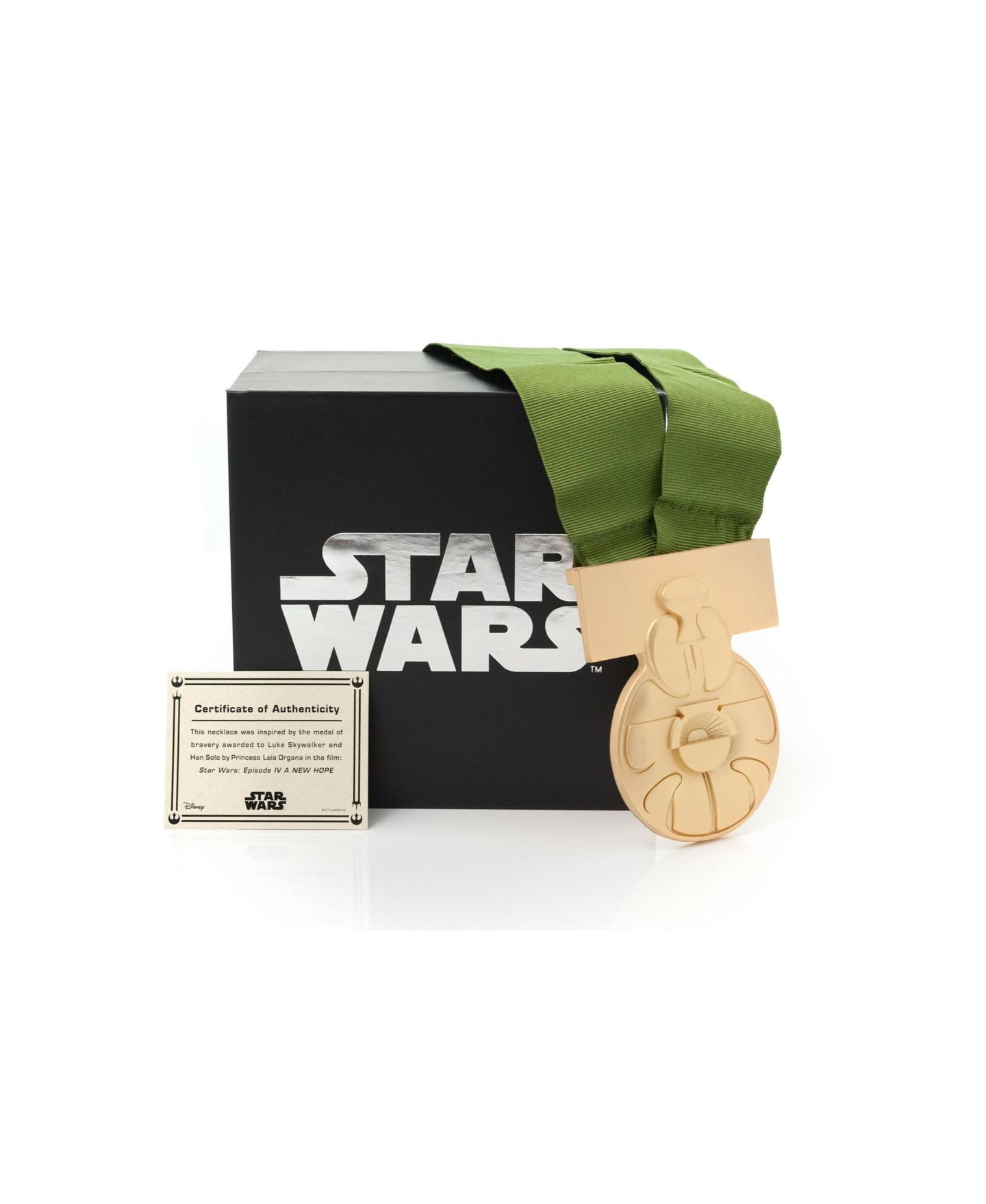 Детские украшения Star Wars Medal of Yavin 1:1 Scale Prop Replica Necklace, 14 Years & Up — фото 3