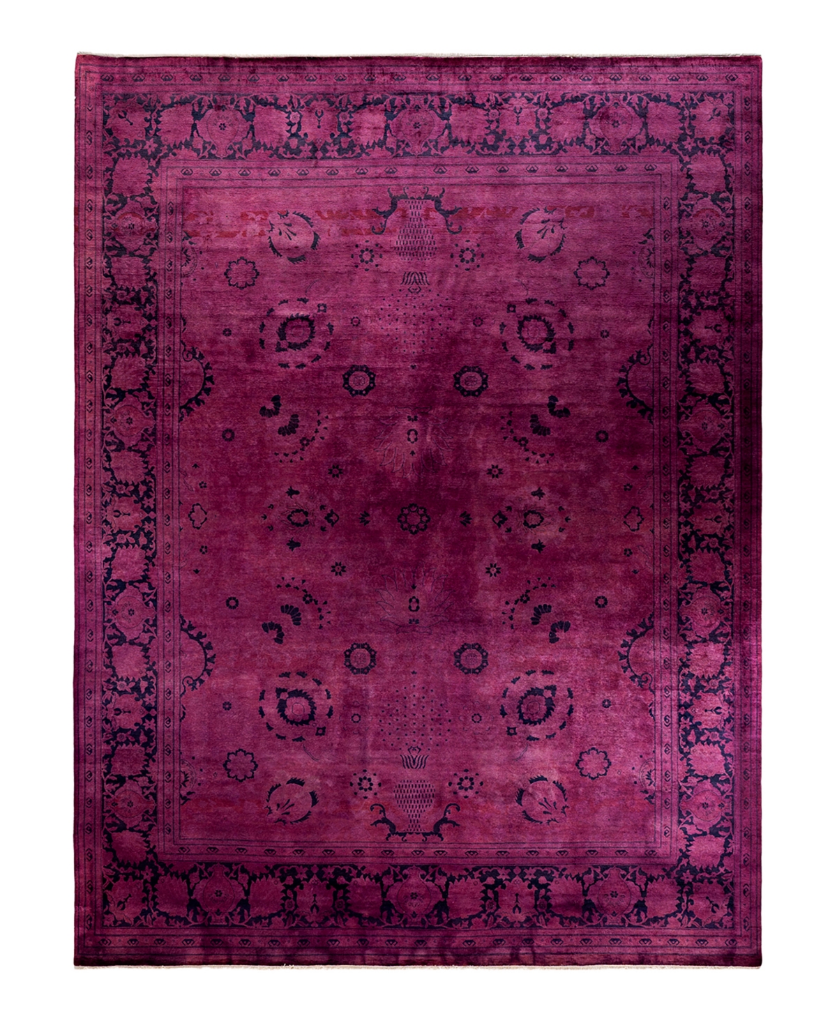 Adorn Hand Woven Rugs Fine Vibrance M1471 9' 2" x 12' 1" Area Rug