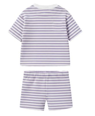 Baby Boys' Bambi Short-Sleeve T-Shirt and Elastic Shorts, 2-Piece Set