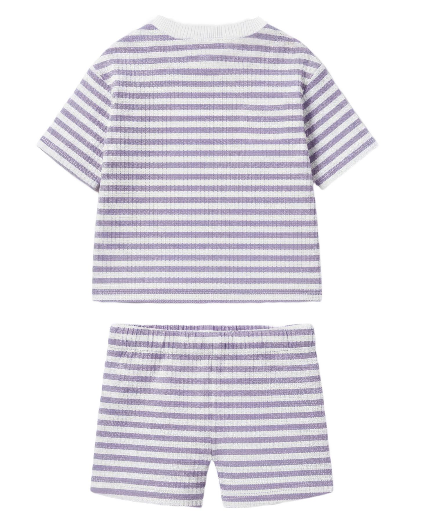 Baby Girls' Bambi Short-Sleeve T-Shirt and Elastic Shorts, 2-Piece Set