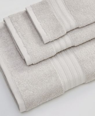 Quick-Drying Cotton 6-Piece Hand Towel Set, 26" x 16"
