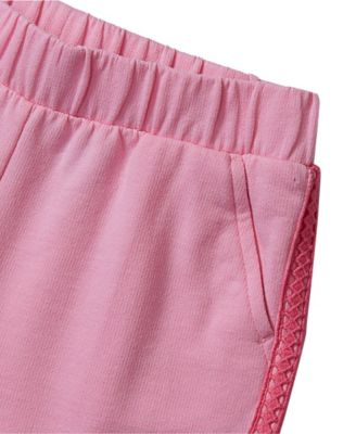 Girls French Terry Pull On Shorts