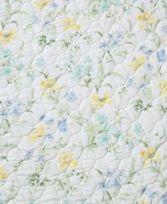 Poppy Meadow Reversible 2-Pc. Quilt Set, Twin