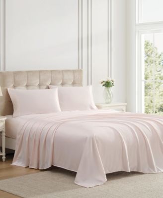 Solid Satin Bliss 4-Pc. Sheet Set, Queen