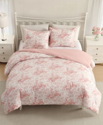 Toile Delight 3-Pc. Comforter Set, Full/Queen