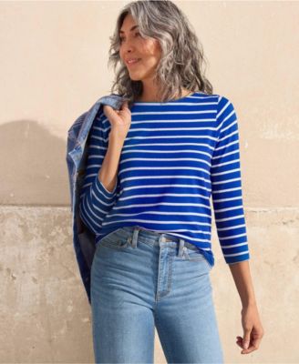 Women's Mariner Jersey Boatneck Top