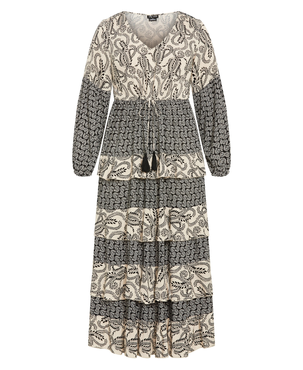 City Chic Women's Dreamweaver Maxi Dress